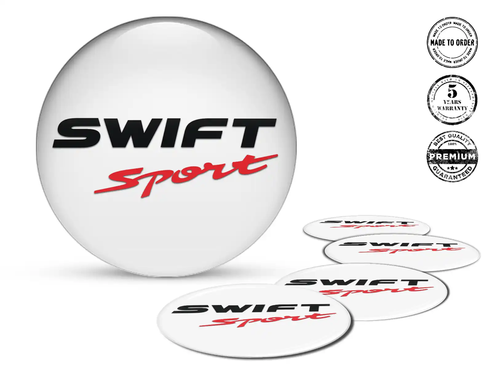 Suzuki Harz-Dome-Sticker Nabenplaketten-Stil